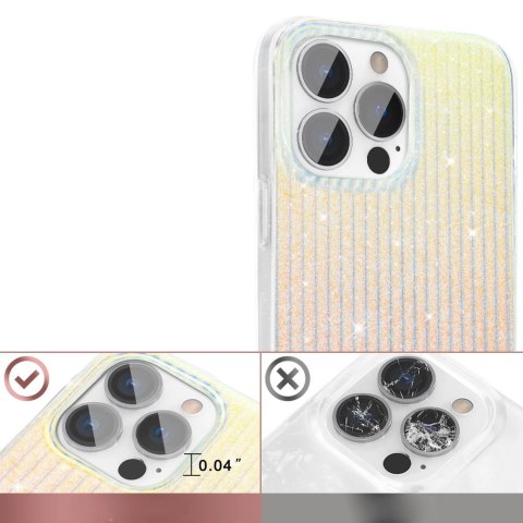 Kingxbar Travel Series luksusowe eleganckie etui na iPhone 13 Pro niebiesko-pomarańczowy (Clouds) Kingxbar Travel Series luksusowe eleganckie etui na iPhone 13 Pro niebiesko-pomarańczowy (Clouds)
