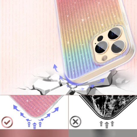 Kingxbar Travel Series luksusowe eleganckie etui na iPhone 13 Pro pomarańczowy (Sunset) Kingxbar Travel Series luksusowe eleganckie etui na iPhone 13 Pro pomarańczowy (Sunset)