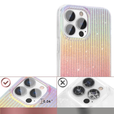 Kingxbar Travel Series luksusowe eleganckie etui na iPhone 13 Pro pomarańczowy (Sunset) Kingxbar Travel Series luksusowe eleganckie etui na iPhone 13 Pro pomarańczowy (Sunset)