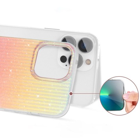 Kingxbar Travel Series luksusowe eleganckie etui na iPhone 13 Pro pomarańczowy (Sunset) Kingxbar Travel Series luksusowe eleganckie etui na iPhone 13 Pro pomarańczowy (Sunset)