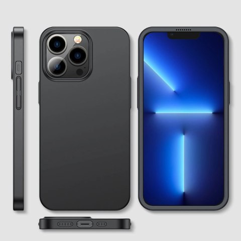 Joyroom 360 Full Case etui pokrowiec do iPhone 13 Pro obudowa na tył i przód + szkło hartowane czarny (JR-BP935 black) Joyroom 360 Full Case etui pokrowiec do iPhone 13 Pro obudowa na tył i przód + szkło hartowane czarny (JR-BP935 black)