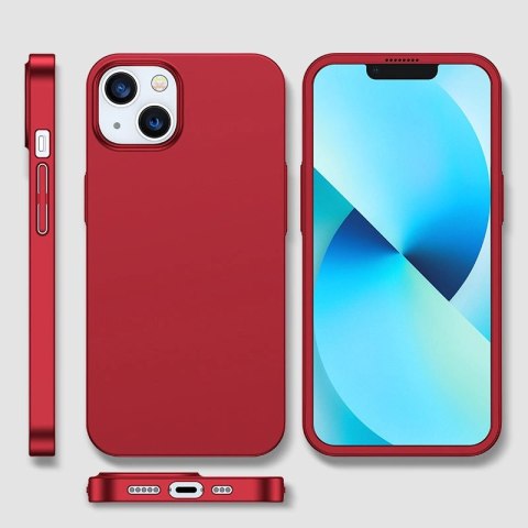 Joyroom 360 Full Case etui pokrowiec do iPhone 13 obudowa na tył i przód + szkło hartowane czerwony (JR-BP927 red) Joyroom 360 Full Case etui pokrowiec do iPhone 13 obudowa na tył i przód + szkło hartowane czerwony (JR-BP927 red)