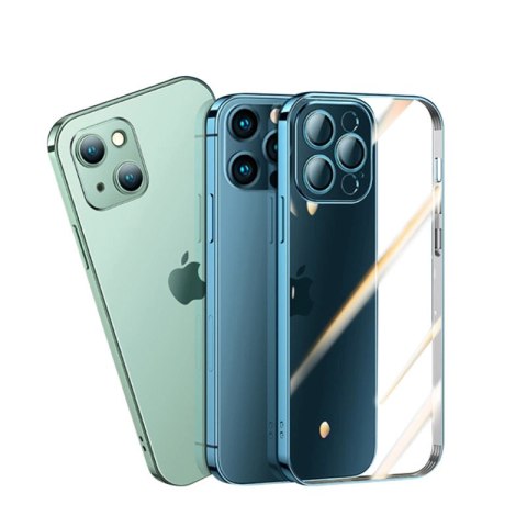 Joyroom Chery Mirror Case etui pokrowiec do iPhone 13 Pro obudowa z metaliczną ramką srebrny (JR-BP908 silver) Joyroom Chery Mirror Case etui pokrowiec do iPhone 13 Pro obudowa z metaliczną ramką srebrny (JR-BP908 silver)