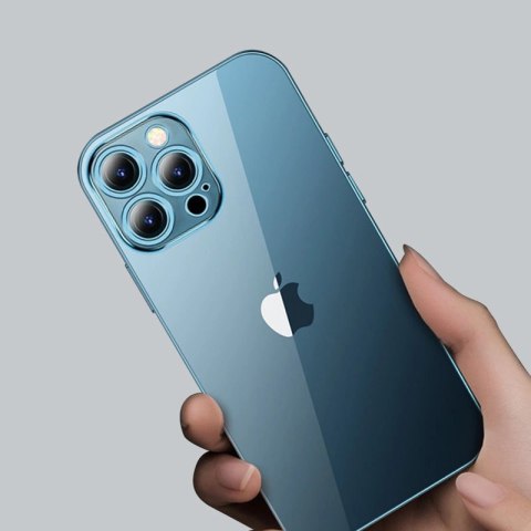 Joyroom Chery Mirror Case etui pokrowiec do iPhone 13 Pro obudowa z metaliczną ramką srebrny (JR-BP908 silver) Joyroom Chery Mirror Case etui pokrowiec do iPhone 13 Pro obudowa z metaliczną ramką srebrny (JR-BP908 silver)