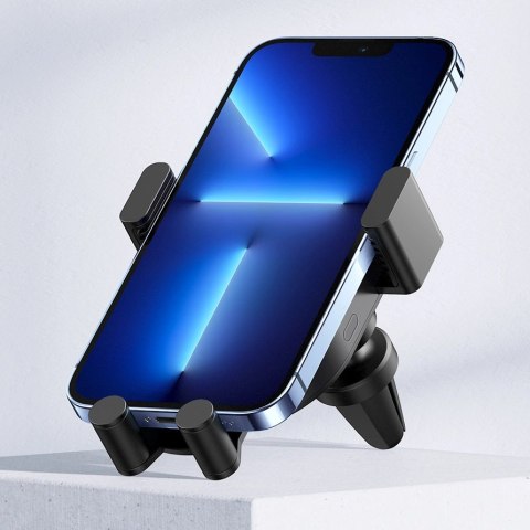 Ugreen samochodowa ładowarka bezprzewodowa Qi 15W uchwyt samochodowy do telefonu na kratkę wentylacji czarny (40118 CD256) Ugreen samochodowa ładowarka bezprzewodowa Qi 15W uchwyt samochodowy do telefonu na kratkę wentylacji czarny (40118 CD256)