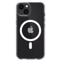 Etui Spigen Ultra Hybrid Mag z MagSafe na iPhone 13 - białe