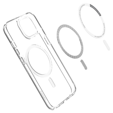 Etui Spigen Ultra Hybrid Mag z MagSafe na iPhone 13 - białe Etui Spigen Ultra Hybrid Mag z MagSafe na iPhone 13 - białe