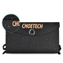 Ładowarka Choetech SC001 solarna składana 19W 2x USB-A - czarna Ładowarka Choetech SC001 solarna składana 19W 2x USB-A - czarna