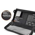 Ładowarka Choetech SC001 solarna składana 19W 2x USB-A - czarna Ładowarka Choetech SC001 solarna składana 19W 2x USB-A - czarna