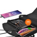 Ładowarka Choetech SC001 solarna składana 19W 2x USB-A - czarna Ładowarka Choetech SC001 solarna składana 19W 2x USB-A - czarna
