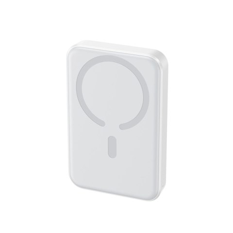 Powerbank Joyroom JR-W020 20W 10000mAh MagSafe + kabel USB-C - USB-C 0.25m - biały Powerbank Joyroom JR-W020 20W 10000mAh MagSafe + kabel USB-C - USB-C 0.25m - biały
