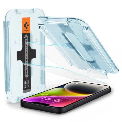 Szkło hartowane Spigen Glas.tR EZ Fit na iPhone 13 / 13 Pro / 14 - 2 szt. Szkło hartowane Spigen Glas.tR EZ Fit na iPhone 13 / 13 Pro / 14 - 2 szt.