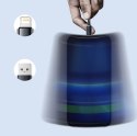 Baseus Crystal Shine Series kabel przewód USB do szybkiego ładowania i transferu danych USB Typ A - Lightning 2,4A 1,2m fioletow