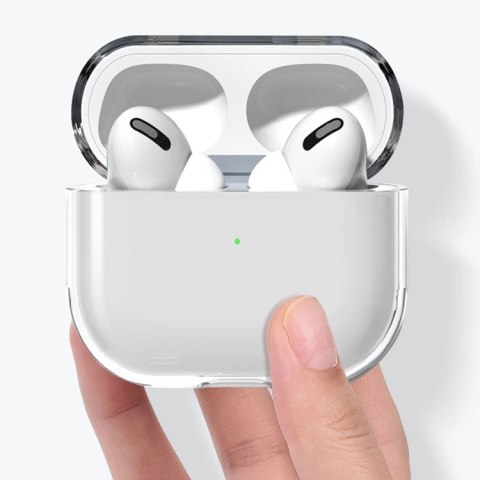 Etui do AirPods 3 sztywny mocny pokrowiec na słuchawki przezroczysty (case A) Etui do AirPods 3 sztywny mocny pokrowiec na słuchawki przezroczysty (case A)