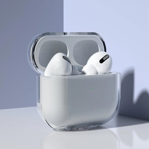 Etui do AirPods 3 sztywny mocny pokrowiec na słuchawki przezroczysty (case A) Etui do AirPods 3 sztywny mocny pokrowiec na słuchawki przezroczysty (case A)