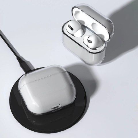 Etui do AirPods 3 sztywny mocny pokrowiec na słuchawki przezroczysty (case A) Etui do AirPods 3 sztywny mocny pokrowiec na słuchawki przezroczysty (case A)