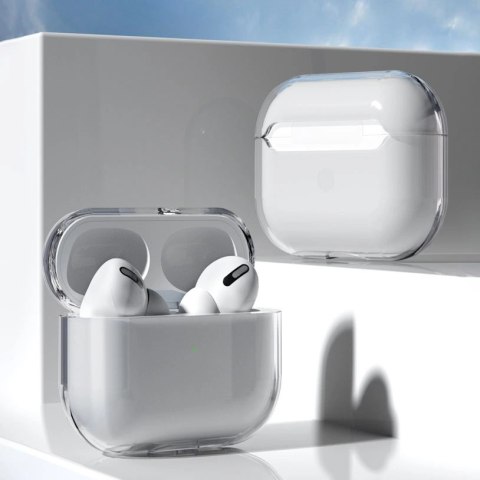 Etui do AirPods 3 sztywny mocny pokrowiec na słuchawki przezroczysty (case A) Etui do AirPods 3 sztywny mocny pokrowiec na słuchawki przezroczysty (case A)