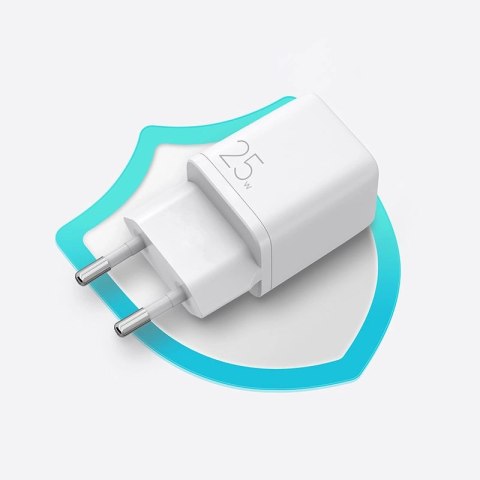 Joyroom szybka ładowarka sieciowa USB Typ C 25W 3A wtyczka EU biały (L-P251) Joyroom szybka ładowarka sieciowa USB Typ C 25W 3A wtyczka EU biały (L-P251)