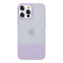 Kingxbar Plain Series etui pokrowiec do iPhone 13 Pro Max silikonowa obudowa fioletowy Kingxbar Plain Series etui pokrowiec do iPhone 13 Pro Max silikonowa obudowa fioletowy