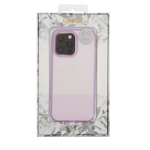 Kingxbar Plain Series etui pokrowiec do iPhone 13 Pro Max silikonowa obudowa fioletowy Kingxbar Plain Series etui pokrowiec do iPhone 13 Pro Max silikonowa obudowa fioletowy