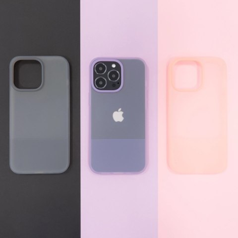 Kingxbar Plain Series etui pokrowiec do iPhone 13 Pro Max silikonowa obudowa fioletowy Kingxbar Plain Series etui pokrowiec do iPhone 13 Pro Max silikonowa obudowa fioletowy