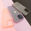 Kingxbar Plain Series etui pokrowiec do iPhone 13 Pro Max silikonowa obudowa fioletowy Kingxbar Plain Series etui pokrowiec do iPhone 13 Pro Max silikonowa obudowa fioletowy