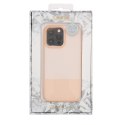 Kingxbar Plain Series etui pokrowiec do iPhone 13 Pro Max silikonowa obudowa różowy