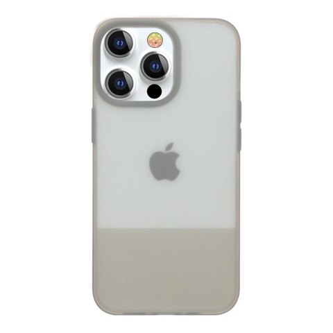 Kingxbar Plain Series etui pokrowiec do iPhone 13 Pro Max silikonowa obudowa szary Kingxbar Plain Series etui pokrowiec do iPhone 13 Pro Max silikonowa obudowa szary
