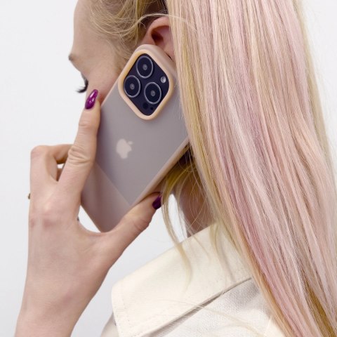 Kingxbar Plain Series etui pokrowiec do iPhone 13 Pro Max silikonowa obudowa szary Kingxbar Plain Series etui pokrowiec do iPhone 13 Pro Max silikonowa obudowa szary