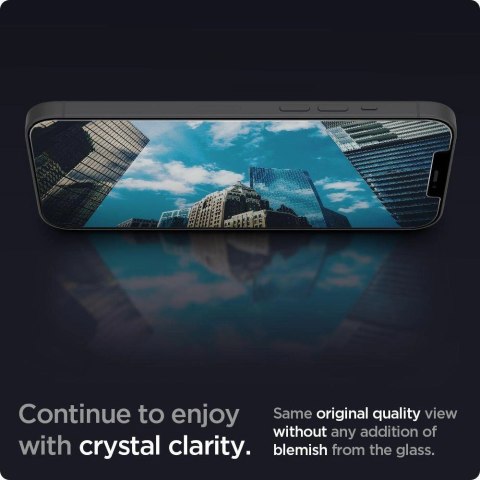 Szkło hartowane Spigen Glas.tR EZ Fit AntiBlue na iPhone 13 / 13 Pro / 14 - 2 szt. Szkło hartowane Spigen Glas.tR EZ Fit AntiBlue na iPhone 13 / 13 Pro / 14 - 2 szt.