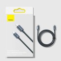 Kabel Baseus CAJY000705 USB-C - USB-C PD QC 100W 5A 480Mb/s 2m - fioletowy