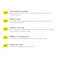 Kabel Baseus CAJY000705 USB-C - USB-C PD QC 100W 5A 480Mb/s 2m - fioletowy