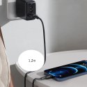 Acefast kabel USB - USB Typ C 1,2m, 3A biały (C2-04 white) Acefast kabel USB - USB Typ C 1,2m, 3A biały (C2-04 white)