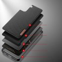Dux Ducis Fino etui pokrowiec pokryty nylonowym materiałem Samsung Galaxy S22+ (S22 Plus) czarny Dux Ducis Fino etui pokrowiec pokryty nylonowym materiałem Samsung Galaxy S22+ (S22 Plus) czarny