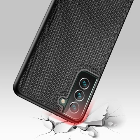 Dux Ducis Fino etui pokrowiec pokryty nylonowym materiałem Samsung Galaxy S22+ (S22 Plus) czarny Dux Ducis Fino etui pokrowiec pokryty nylonowym materiałem Samsung Galaxy S22+ (S22 Plus) czarny
