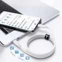 Kabel Acefast C3-03 USB-C - USB-C PD QC 60W 3A 480Mb/s 1,2m - biały Kabel Acefast C3-03 USB-C - USB-C PD QC 60W 3A 480Mb/s 1,2m - biały