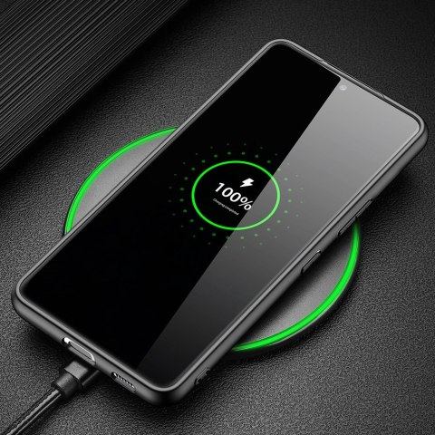 Dux Ducis Fino etui pokrowiec pokryty nylonowym materiałem Samsung Galaxy S22+ (S22 Plus) czarny Dux Ducis Fino etui pokrowiec pokryty nylonowym materiałem Samsung Galaxy S22+ (S22 Plus) czarny