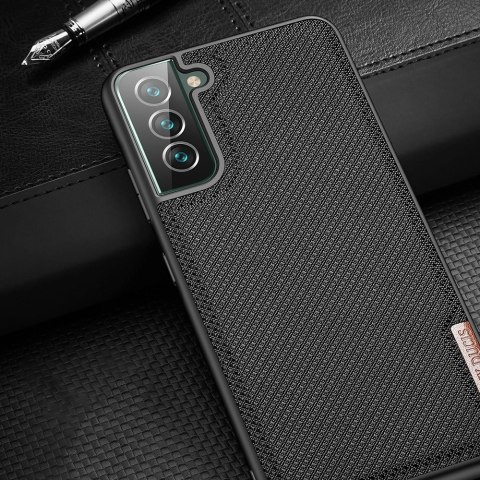 Dux Ducis Fino etui pokrowiec pokryty nylonowym materiałem Samsung Galaxy S22+ (S22 Plus) czarny Dux Ducis Fino etui pokrowiec pokryty nylonowym materiałem Samsung Galaxy S22+ (S22 Plus) czarny