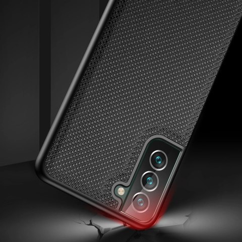 Dux Ducis Fino etui pokrowiec pokryty nylonowym materiałem Samsung Galaxy S22+ (S22 Plus) czarny Dux Ducis Fino etui pokrowiec pokryty nylonowym materiałem Samsung Galaxy S22+ (S22 Plus) czarny