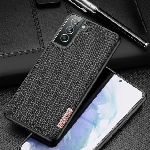 Dux Ducis Fino etui pokrowiec pokryty nylonowym materiałem Samsung Galaxy S22+ (S22 Plus) czarny Dux Ducis Fino etui pokrowiec pokryty nylonowym materiałem Samsung Galaxy S22+ (S22 Plus) czarny