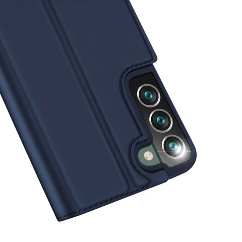 Dux Ducis Skin Pro kabura etui pokrowiec z klapką Samsung Galaxy S22+ (S22 Plus) niebieski Dux Ducis Skin Pro kabura etui pokrowiec z klapką Samsung Galaxy S22+ (S22 Plus) niebieski