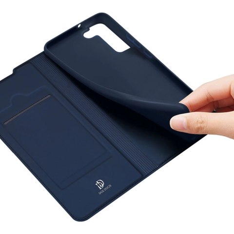 Dux Ducis Skin Pro kabura etui pokrowiec z klapką Samsung Galaxy S22+ (S22 Plus) niebieski Dux Ducis Skin Pro kabura etui pokrowiec z klapką Samsung Galaxy S22+ (S22 Plus) niebieski