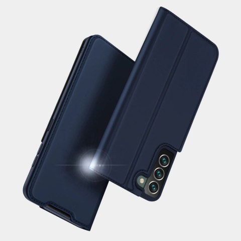Dux Ducis Skin Pro kabura etui pokrowiec z klapką Samsung Galaxy S22+ (S22 Plus) niebieski Dux Ducis Skin Pro kabura etui pokrowiec z klapką Samsung Galaxy S22+ (S22 Plus) niebieski