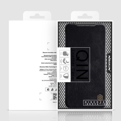 Etui z klapką Nillkin Qin Case do Xiaomi Redmi Note 11T 5G / 11S 5G / 11 5G (China) / Poco M4 Pro 5G - czarne Etui z klapką Nillkin Qin Case do Xiaomi Redmi Note 11T 5G / 11S 5G / 11 5G (China) / Poco M4 Pro 5G - czarne