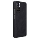 Etui z klapką Nillkin Qin Case do Xiaomi Redmi Note 11T 5G / 11S 5G / 11 5G (China) / Poco M4 Pro 5G - czarne Etui z klapką Nillkin Qin Case do Xiaomi Redmi Note 11T 5G / 11S 5G / 11 5G (China) / Poco M4 Pro 5G - czarne