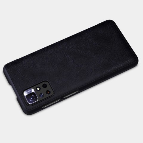 Etui z klapką Nillkin Qin Case do Xiaomi Redmi Note 11T 5G / 11S 5G / 11 5G (China) / Poco M4 Pro 5G - czarne Etui z klapką Nillkin Qin Case do Xiaomi Redmi Note 11T 5G / 11S 5G / 11 5G (China) / Poco M4 Pro 5G - czarne