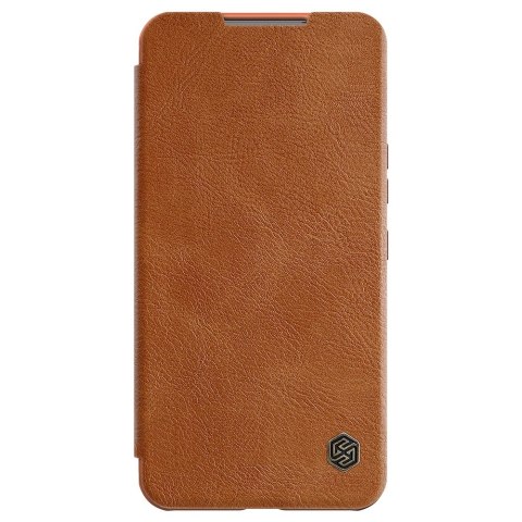 Nillkin Qin Leather Pro Case etui do Samsung Galaxy S22+ (S22 Plus) osłona na aparat kabura pokrowiec obudowa z klapką brązowy Nillkin Qin Leather Pro Case etui do Samsung Galaxy S22+ (S22 Plus) osłona na aparat kabura pokrowiec obudowa z klapką brązowy