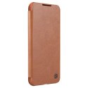 Nillkin Qin Leather Pro Case etui do Samsung Galaxy S22+ (S22 Plus) osłona na aparat kabura pokrowiec obudowa z klapką brązowy Nillkin Qin Leather Pro Case etui do Samsung Galaxy S22+ (S22 Plus) osłona na aparat kabura pokrowiec obudowa z klapką brązowy