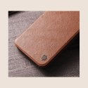 Nillkin Qin Leather Pro Case etui do Samsung Galaxy S22+ (S22 Plus) osłona na aparat kabura pokrowiec obudowa z klapką brązowy Nillkin Qin Leather Pro Case etui do Samsung Galaxy S22+ (S22 Plus) osłona na aparat kabura pokrowiec obudowa z klapką brązowy