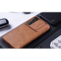 Nillkin Qin Leather Pro Case etui do Samsung Galaxy S22+ (S22 Plus) osłona na aparat kabura pokrowiec obudowa z klapką brązowy Nillkin Qin Leather Pro Case etui do Samsung Galaxy S22+ (S22 Plus) osłona na aparat kabura pokrowiec obudowa z klapką brązowy